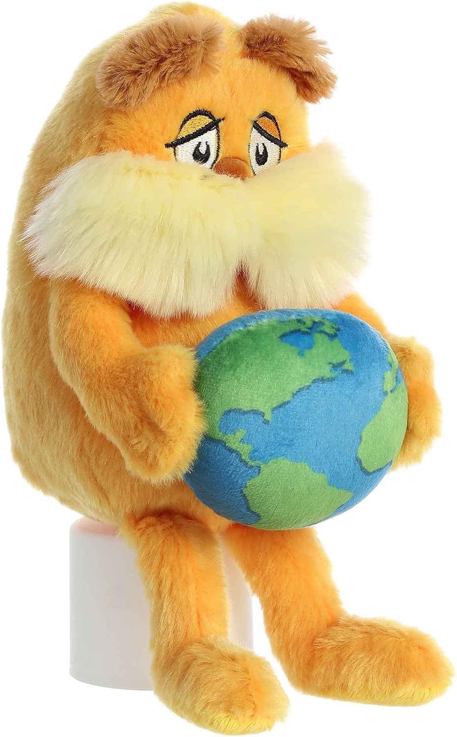 Aurora® Whimsical Dr. Seuss™ Lorax Planet Earth Stuffed Animal - Magical Storytelling - Literary Inspiration - Orange 11 Inches