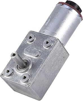 DC 12V High Turbine Encoder Motor with Gear Motor, Strong Self Locking 10/20/30/40/100 RPM (10RPM)