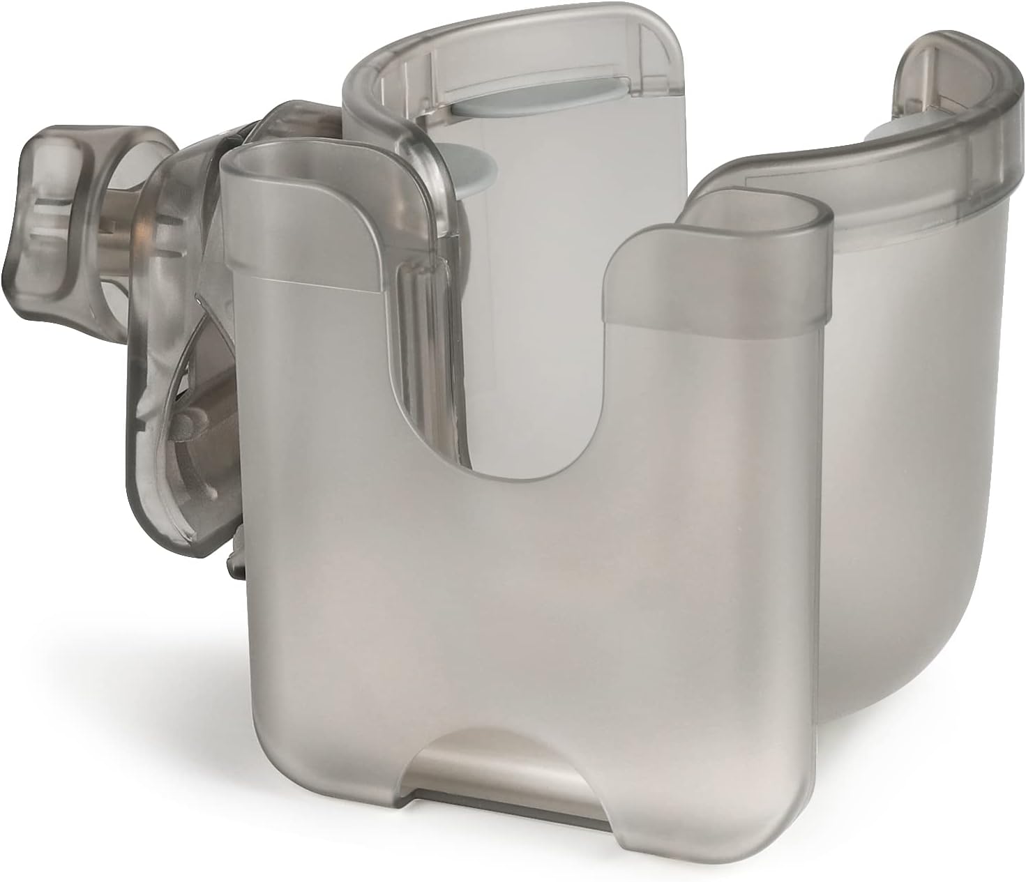 Accmor Stroller Cup Holder with Phone Holder, Universal 2-in-1 Cup Phone Holder for Uppababy Nuna Doona Strollers, Bike, Walker, Wheelchair, Scooter