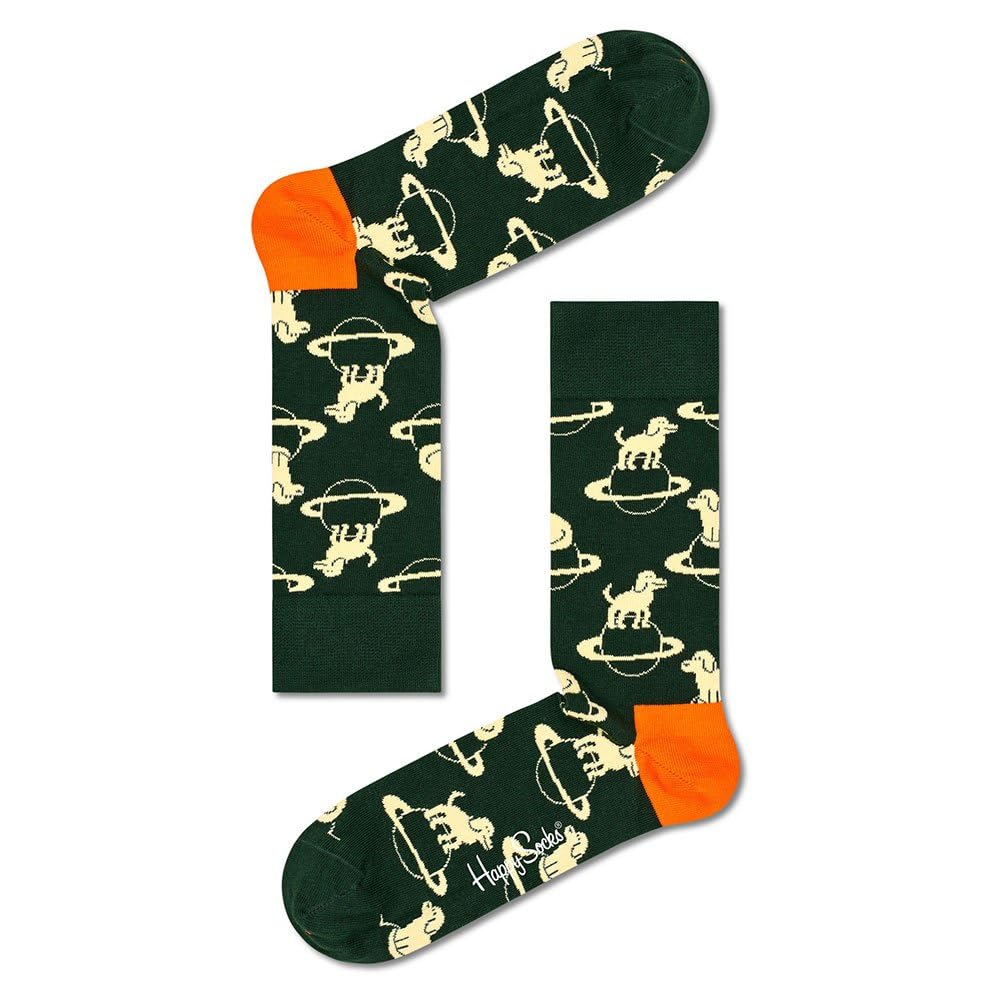 Happy Socks Unisex Multi Space Dog Sock, M Uk