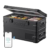 ICECO APL35 アルミ製 ポータブル冷蔵庫 35L -20℃〜20℃ 車載冷蔵庫 軽量 5年品質保証 低動作音 急速冷凍 アプリ制御 3WAY電源対応