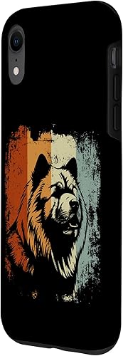 Miniatura 2 de Funda de diseño retro vintage para iPhone XR Chow Chow Dog