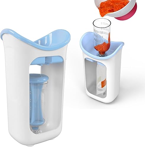 Miniatura 8 de Máquina de alimentos para bebés, procesador de alimentos para bebés, estación de compresión para alimentos caseros para bebés, estación de llenado