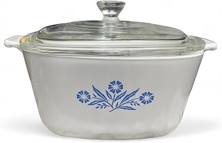 Corning Ware Blue Cornflower Casserole Dish 1 3/4 Quart Dish