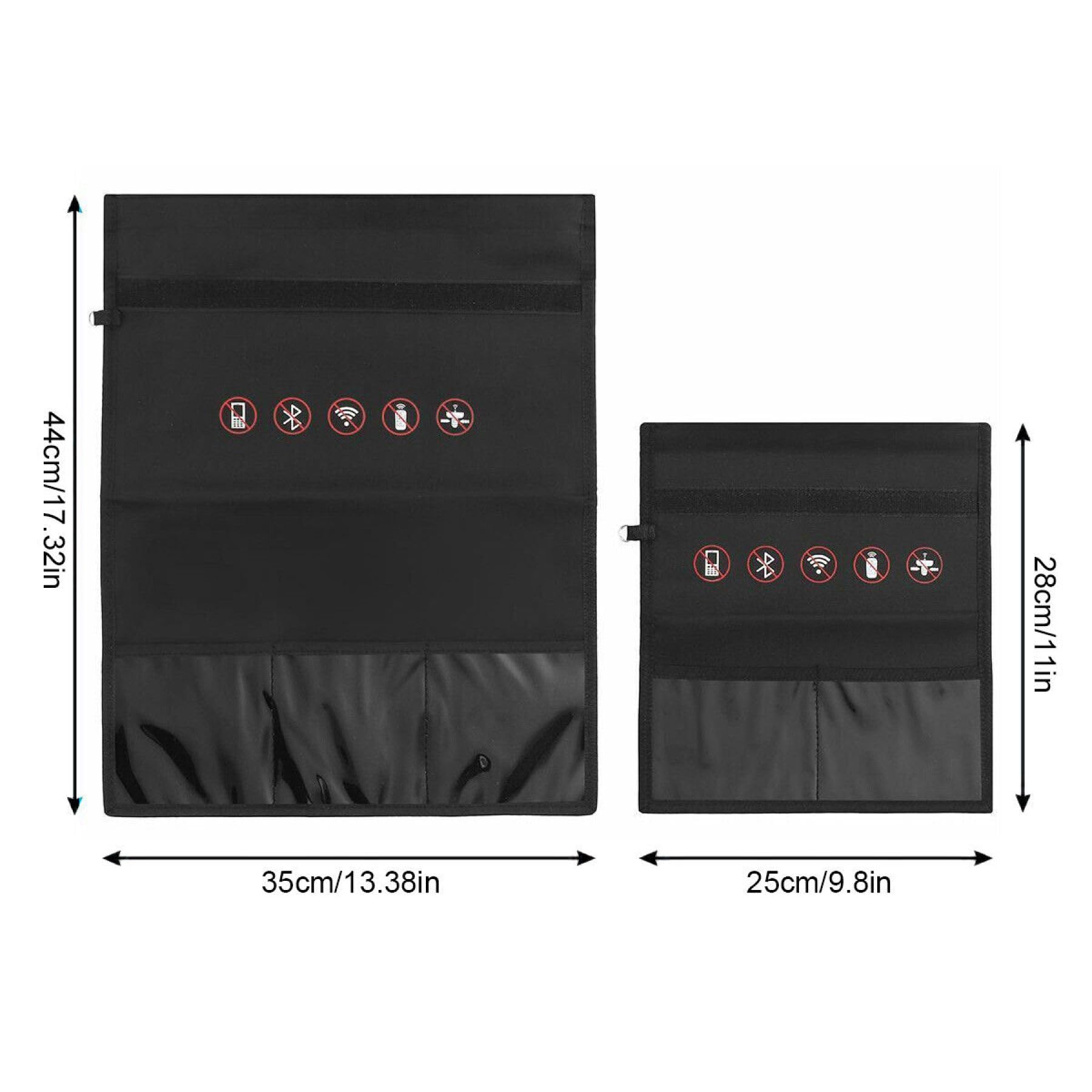 Torba Faraday z osłoną blokującą sygnał RFID, duża torba na laptopa, mała/duża (25 * 28 cm)