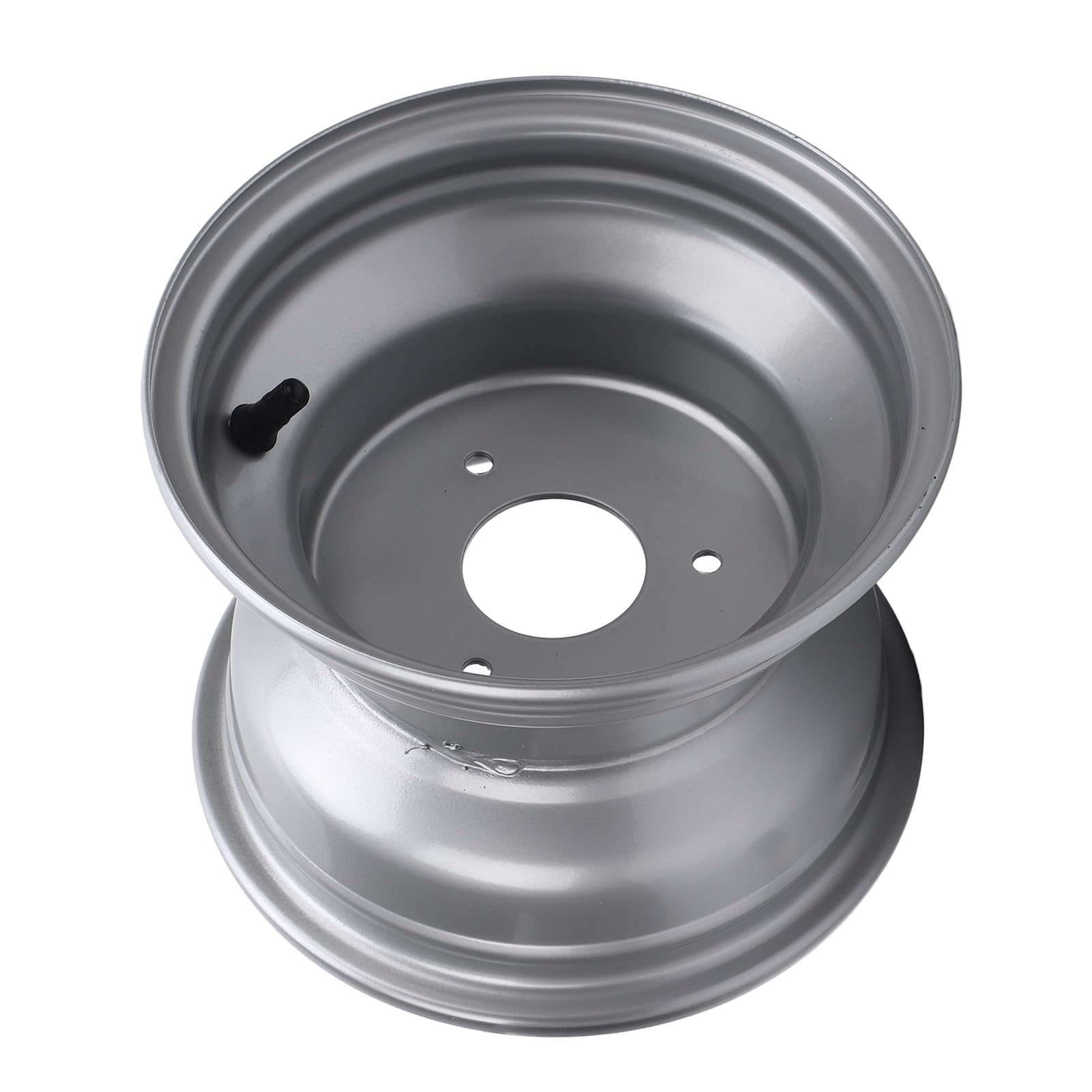 18x9.50-8 Rim de Roue ATV, Alliage en Aluminium, Quad Vélo Hors Route, Bords de Roue de 8 Pouces en VTT Conçus pour les VTT, Go Karts, Super (Trois trous (espacement des trous: