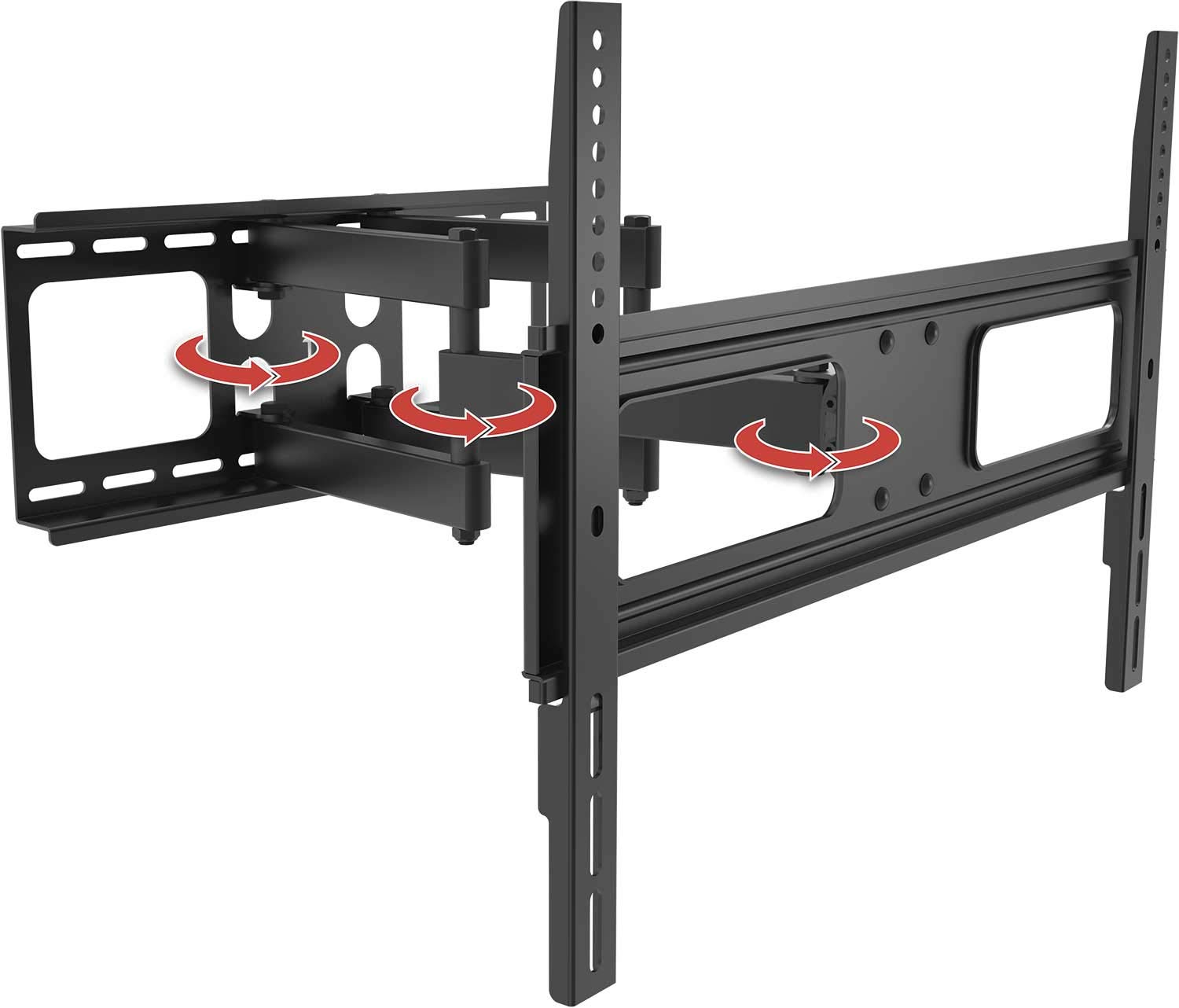 Schwaiger Uchwyt ścienny TV 37"-66" Motion maks. 50 kg czarny