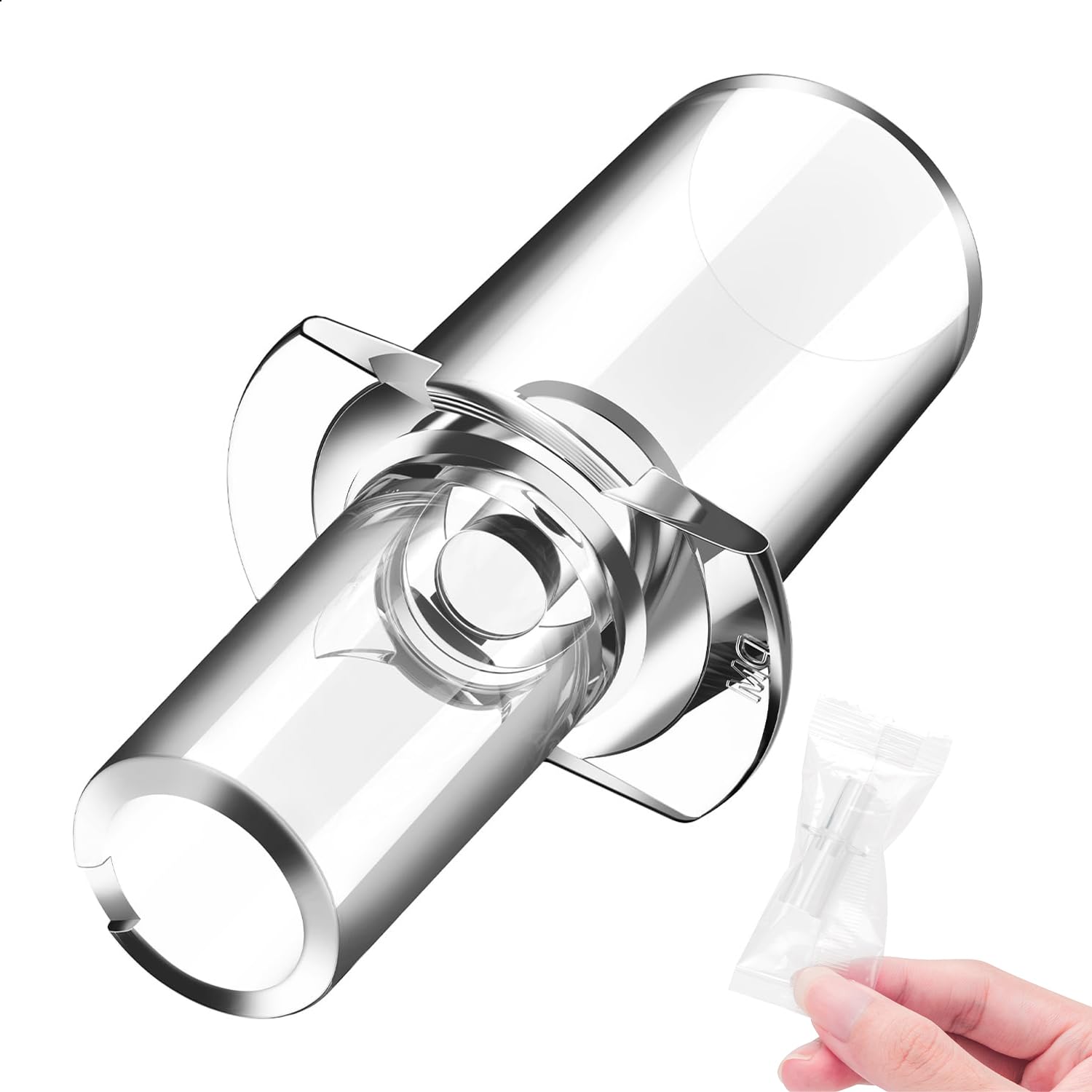 12 Pack Breathalyzer Mouthpieces Compatible with S-75-80 Models Breath Alcohol Testers, Individually Packaged for Hygiene and Portability