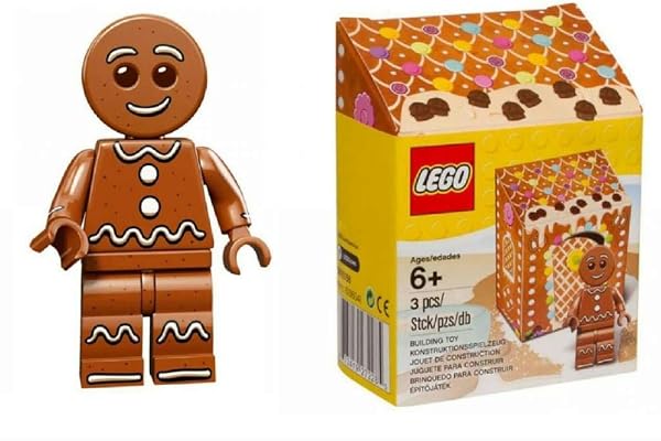 LEGO Exclusive Gingerbread Man Minifig [5005156 - 3 Pieces] - 4
