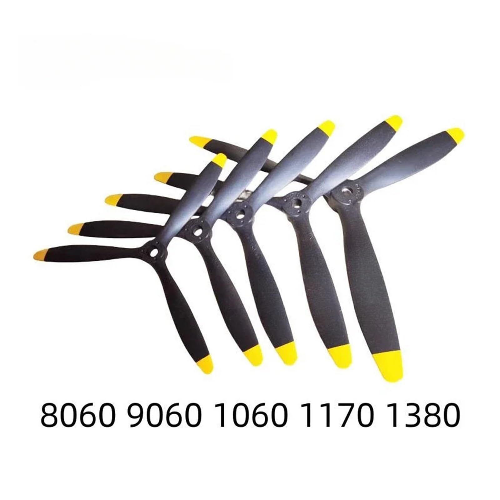 Hélice De Repuesto, Compatible Con Modelo De Avión RC, Hélice De 3 Palas 8060 9060 1060 1170 1380, 1 Accesorio De Repuesto(1380 1PC)