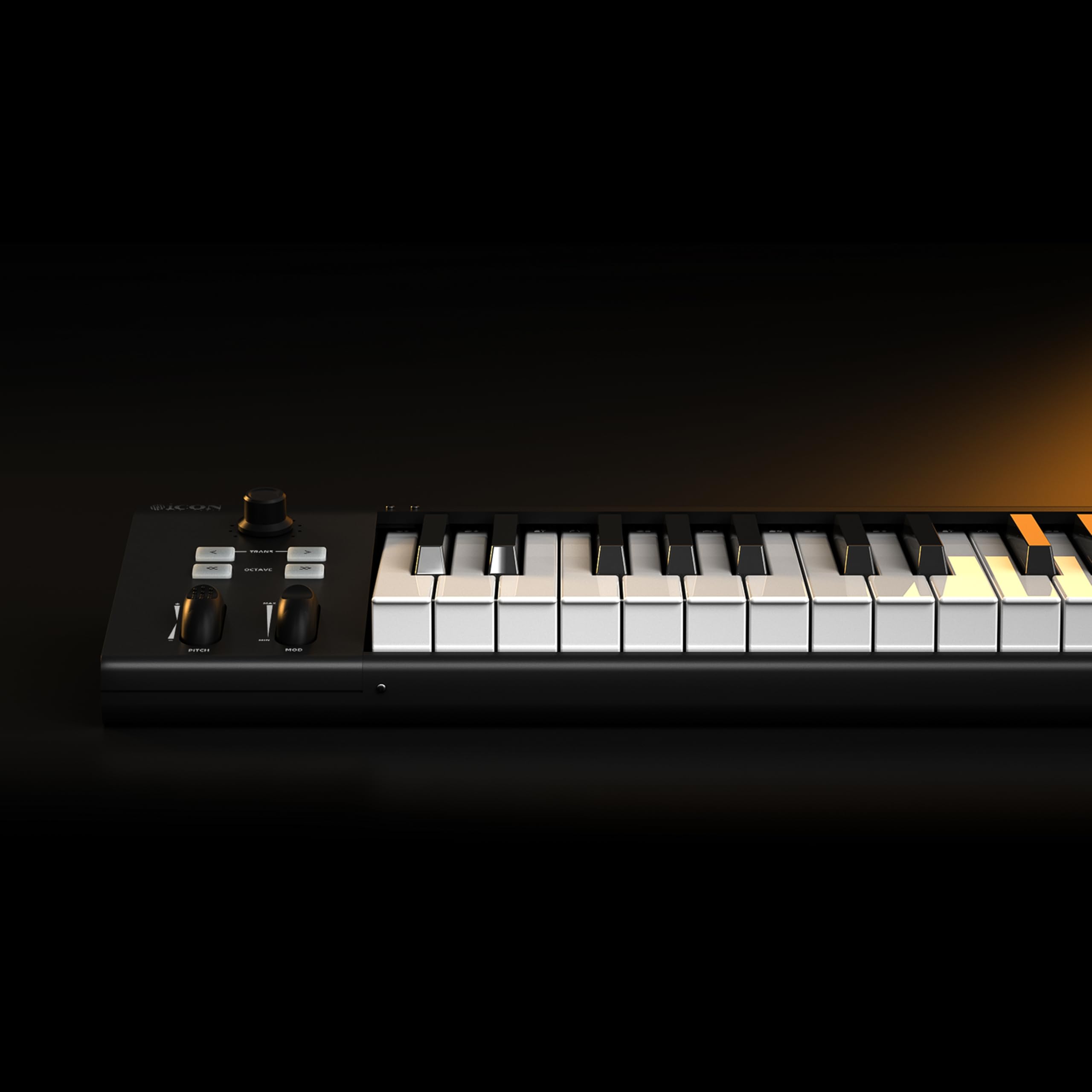 Icon Pro Audio Artist 61 USB MIDI keyboard controller with 61