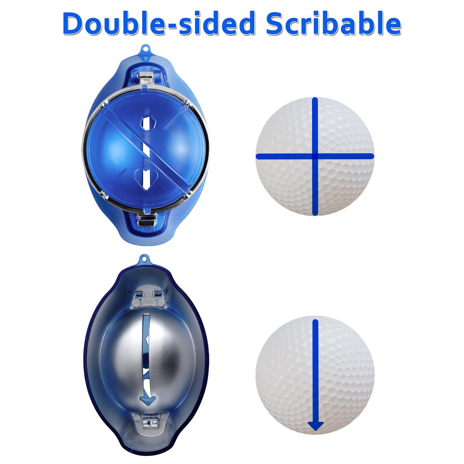 Tin Cup Kiss Me Golf Ball Marking Stencil, Steel