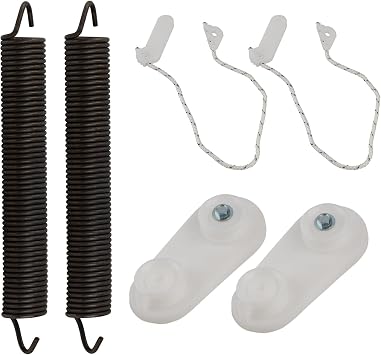 8194001 Dishwasher Door Balance Link Kit & 8270020 Dishwashers Door Balance Spring Compatible with Whirlpool Kitchenaid Maytag Amana Dishwasher
