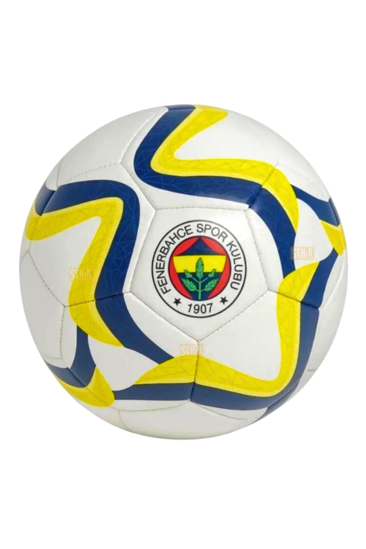 Fenerbahçe Wave Serisi Lisanslı 32 Panel Dikişli 5 Numaralı Parlak Futbol Topu