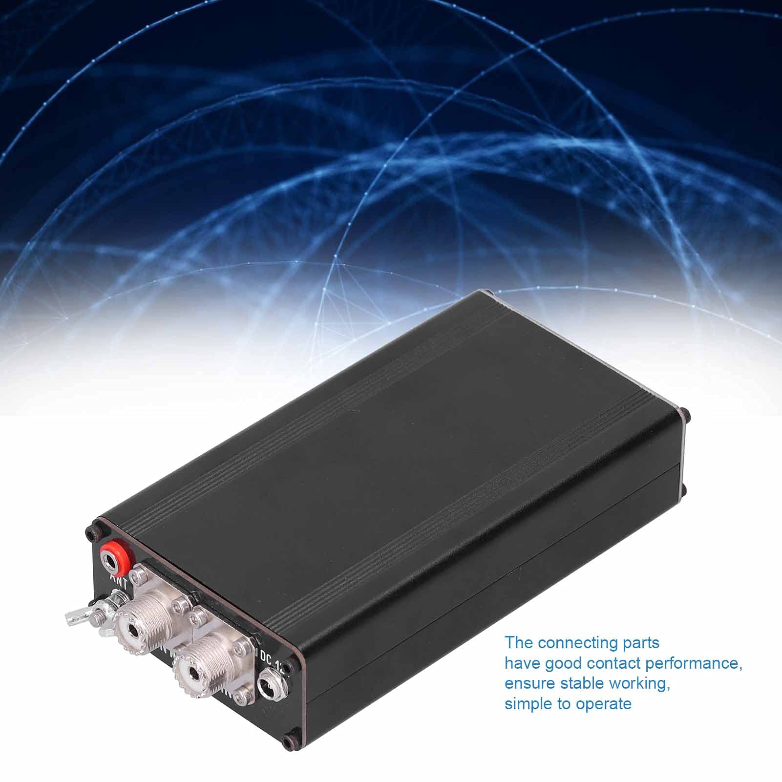 1Migliora La Tua Esperienza di Ascolto a Onde Corte con Il Nostro Sintonizzatore Per Antenna Universale da 150 W - Include 4 Induttori Ad Anello Magnetico T90‑2 Per Prestazioni Ottimali da 1,9 a 54 MH