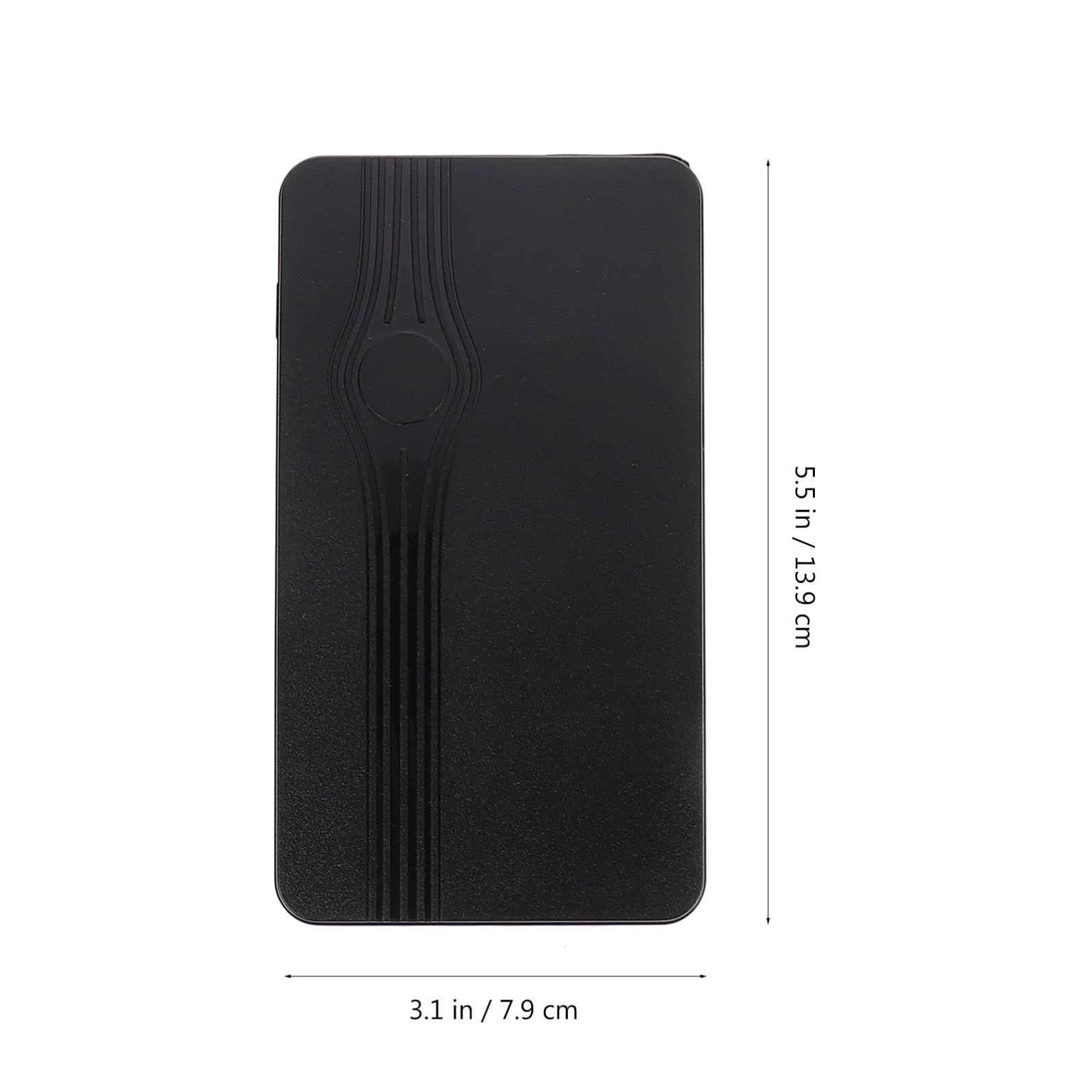 Batterie Externe pour Voiture 6000mah Noire en Abs Démarreur Portable