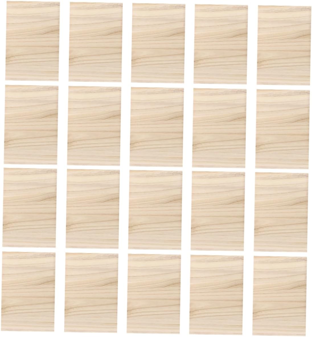 20pcs Taekwondo Breaking Boards Karate Practice Planks Wooden Martial Arts Boards for Boys and Girls and Beginners