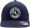 Custom Embroidered Hat. Create Your Logo with Your Name and Initials. Flex Fitted baseaball Cap.