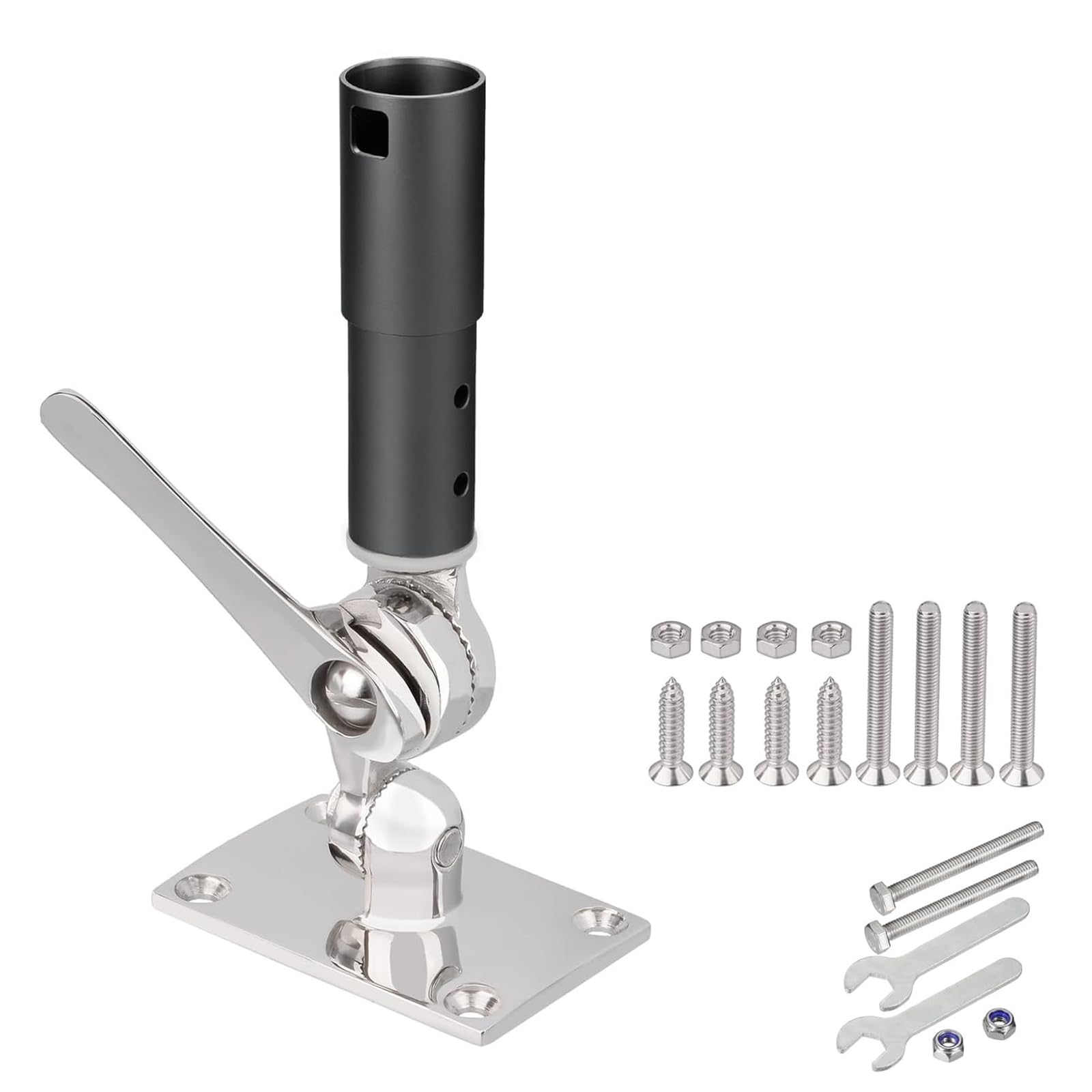 Support de montage facile pour antenne parabolique Support de base réglable