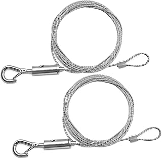 Picture Hanging Wire Kit Adjustable Wall Hangers for Pictures, Heavy Duty Art Gallery Wires Hanging System for Exhibition Art Gallery, Hold Up to 90KG