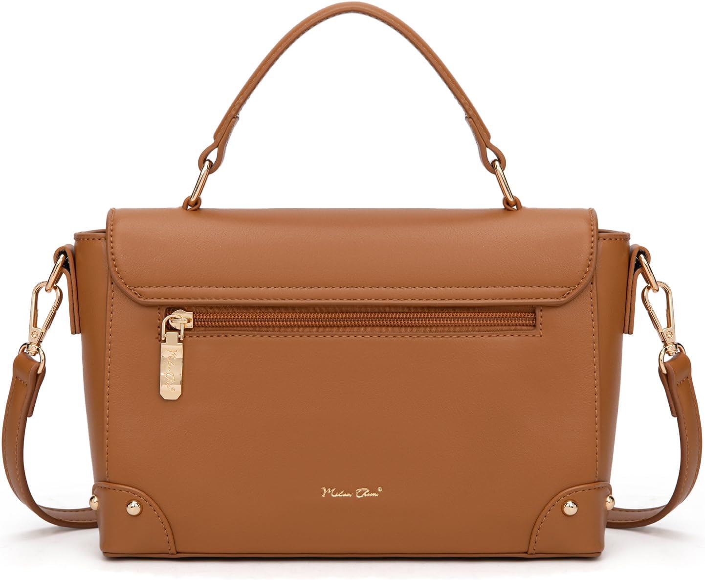 Milan Chiva Small Crossbody Purse for Women Elegant Top Handle Designer Square Bags - Image 5