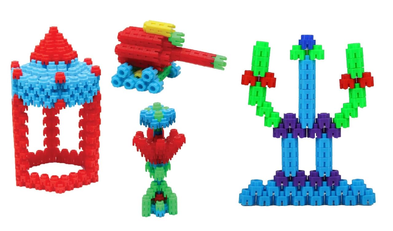 Buy Spesifik Hexa DIY Building Brick Blocks Game for Kids