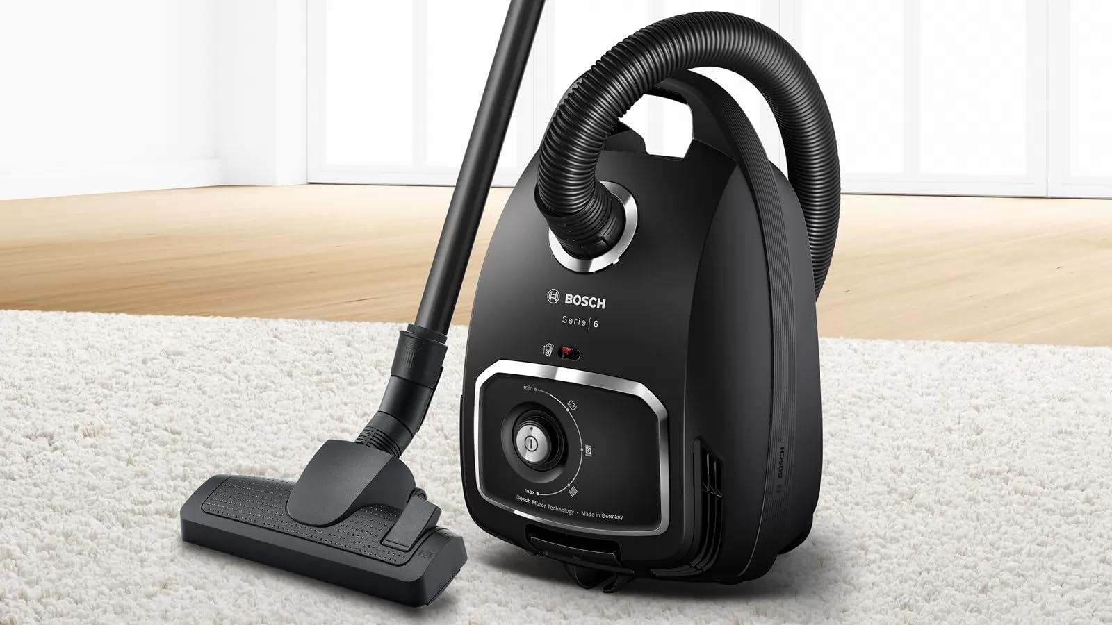 Bosch Serie 6 BGB6X320 aspiradora 600 W Aspiradora de tambor Secar Bolsa para el polvo