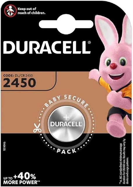 DURACELL Zestaw 2 baterii litowych "Electronics", CR2450, 3 V