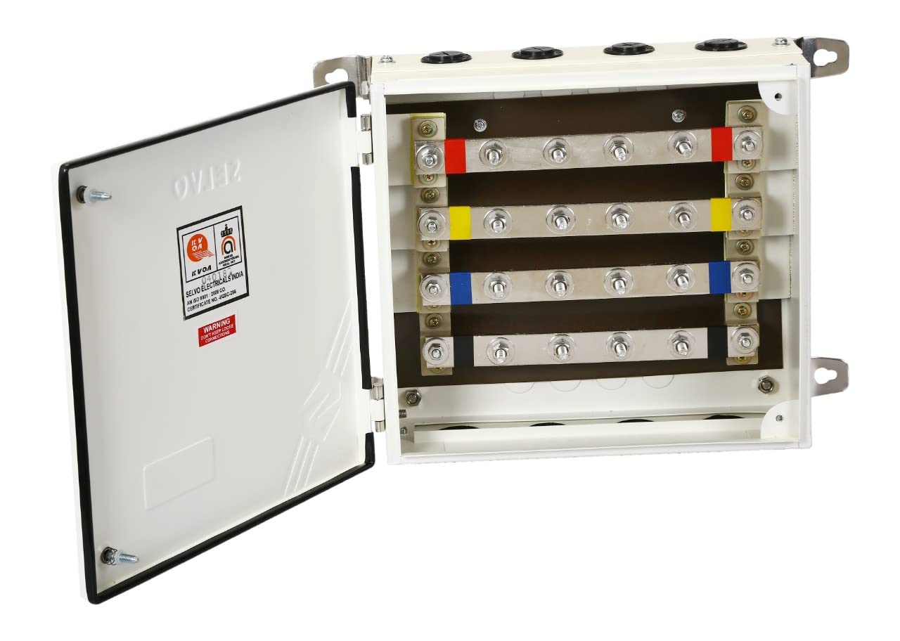 SELVO 100 Amps 415 Volts Step Type Busbar Chamber Box