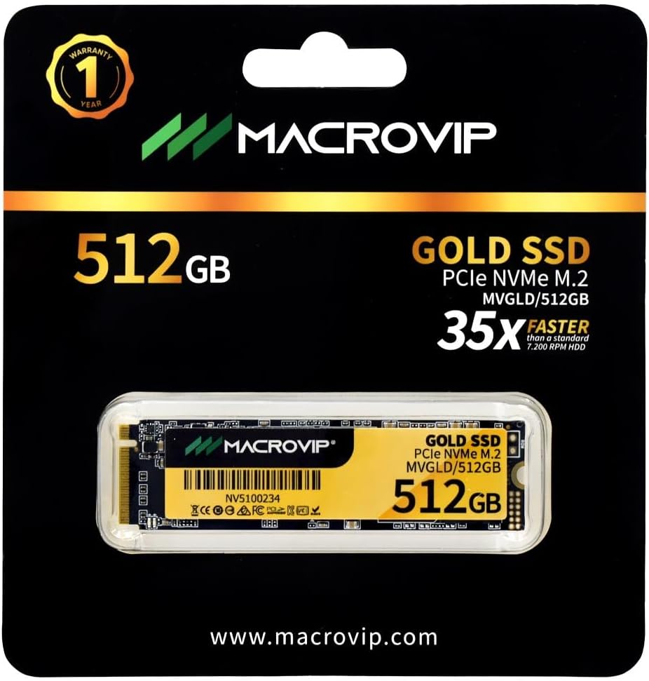 SSD M.2 NVMe Macrovip Gold 512GB: Review após 7 dias de uso