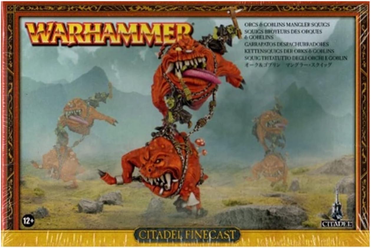 Orcs & Goblins Mangler Squigs - Citadel Finecast - Warhammer