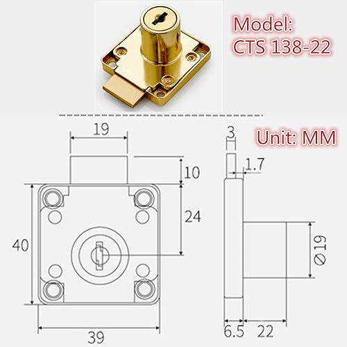 Miniatura 5 de Pestillo automático, dispositivo de autobloqueo de rebote, con función de cierre automático de gabinete, evita que la puerta se deslice, conveniente