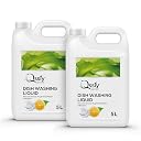 Qssiy Green Apple Dishwash Gel, Tough on Grease, Gentle on Hands, Bulk Refill, 10L Can gallery image