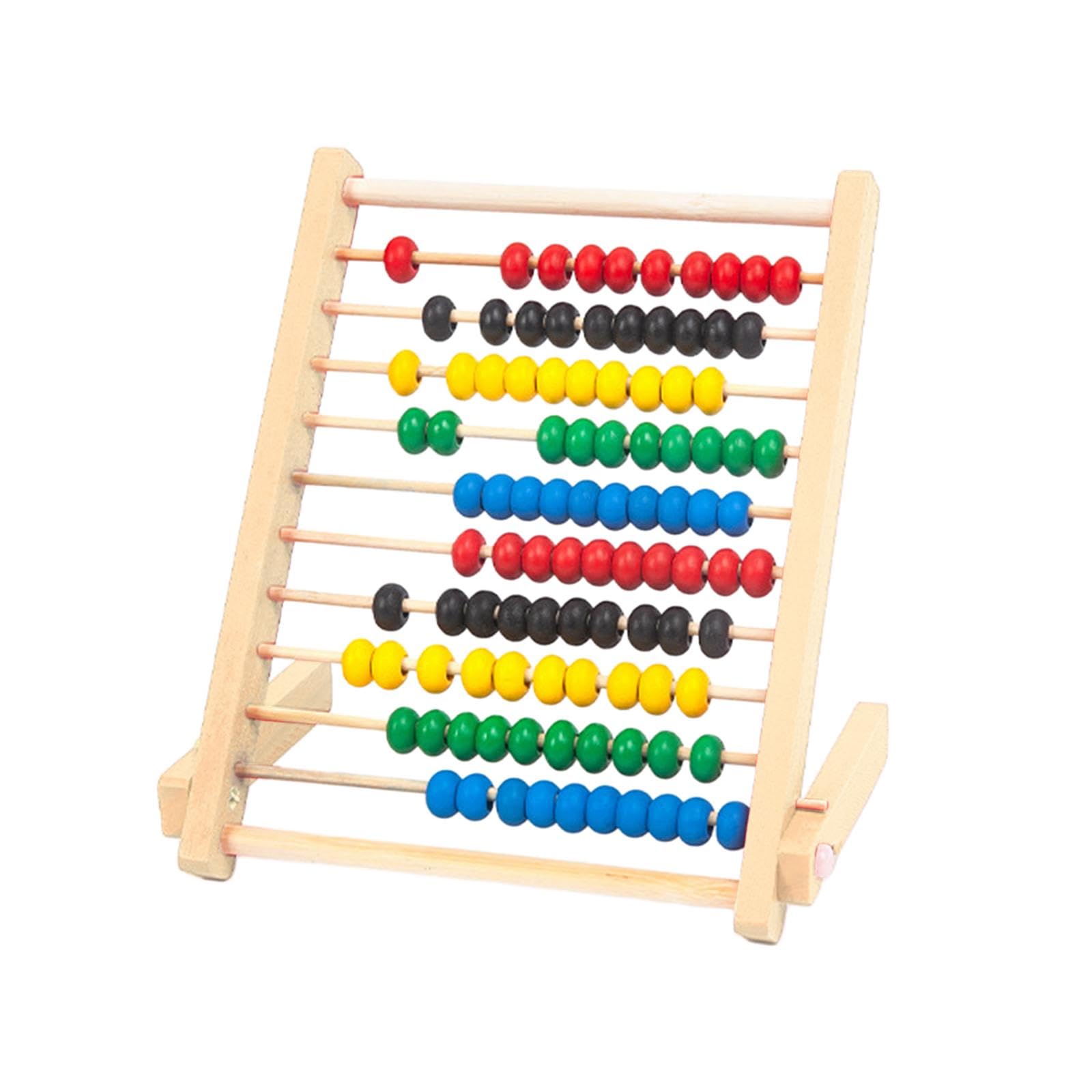Juego de de Matemáticas para Niños Pequeños, Juguete Clásico de Madera para Aprender Matemáticas, Juguete Educativo para, de Made, Beige
