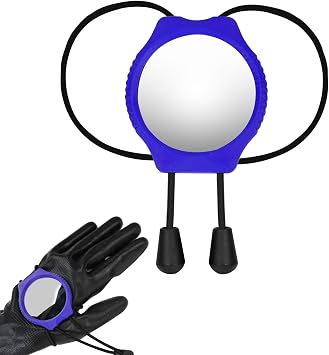 360 Observe Diving Wrist Mirror,Scuba Dive Convex Mirror with Bungee Cord for Enhanced Situational Awareness and Safety