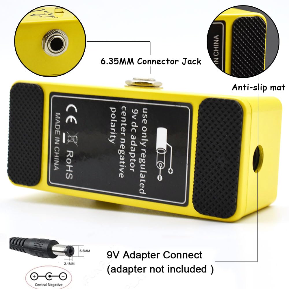 Amazon.com: SoulDiM Mini XP Booster Clean Boost Guitar Effect