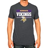 Team Fan Apparel NFL Adult Team Block Tagless T-Shirt - Cotton Blend - Charcoal - Perfect for Game Day - Comfort and Style