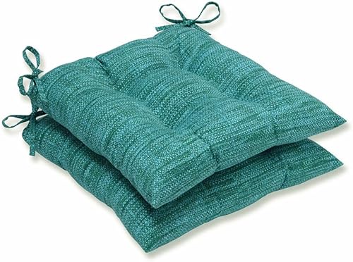 Pillow Perfect Remi - Cojín de mimbre sólido para asiento de patio para interiores y exteriores, reversible, resistente a la intemperie y a la disponible en Yaxa Colombia