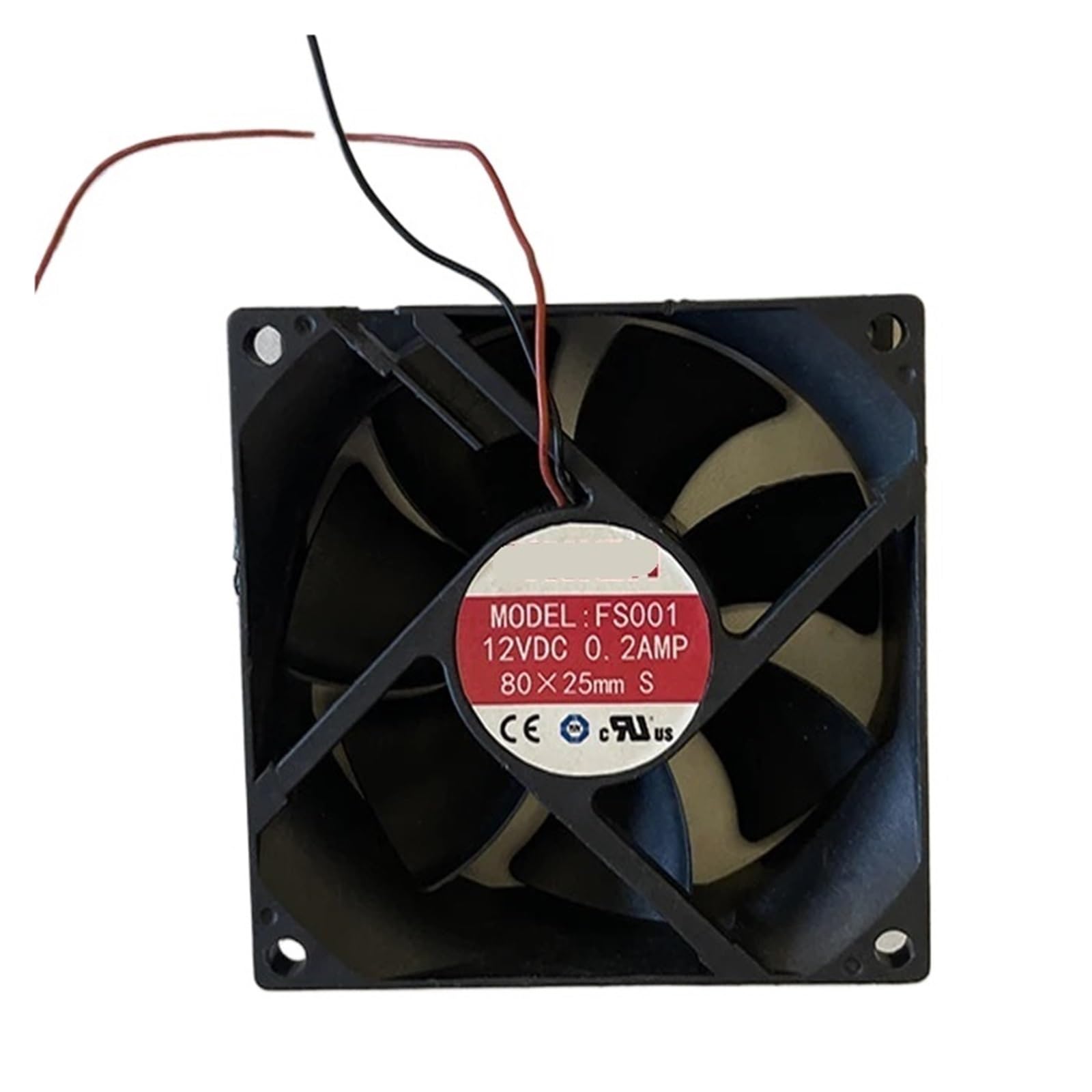 LZIKKGKI 80 * 80 * 25 8025 fan 2900rpm 0.5a 2pins cooling fan
