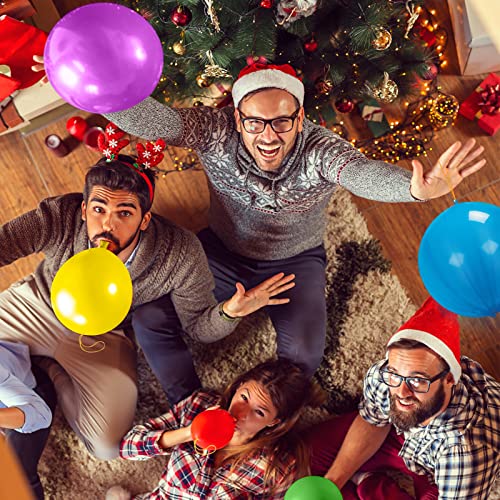 Xloey 12Pcs Punch Balloons, Xloey 18 Inches Punching Balloons, Assorted Color Neon Punch Balloons Party Favors thumb #4