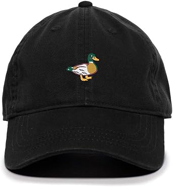 DSGN By DNA Mallard Duck Embroidered Baseball Cap Cotton Adjustable Dad Hat