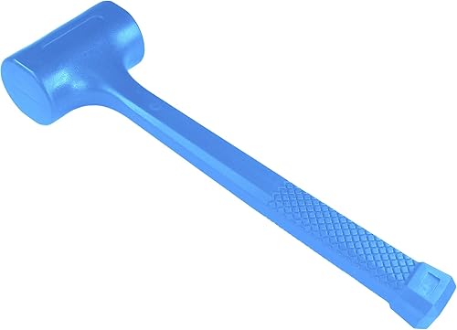 OX Tools Martillo de soplado muerto de 3 libras, mazo de 3 libras con revestimiento de goma que no se daña y cómodo mango de agarre dentado