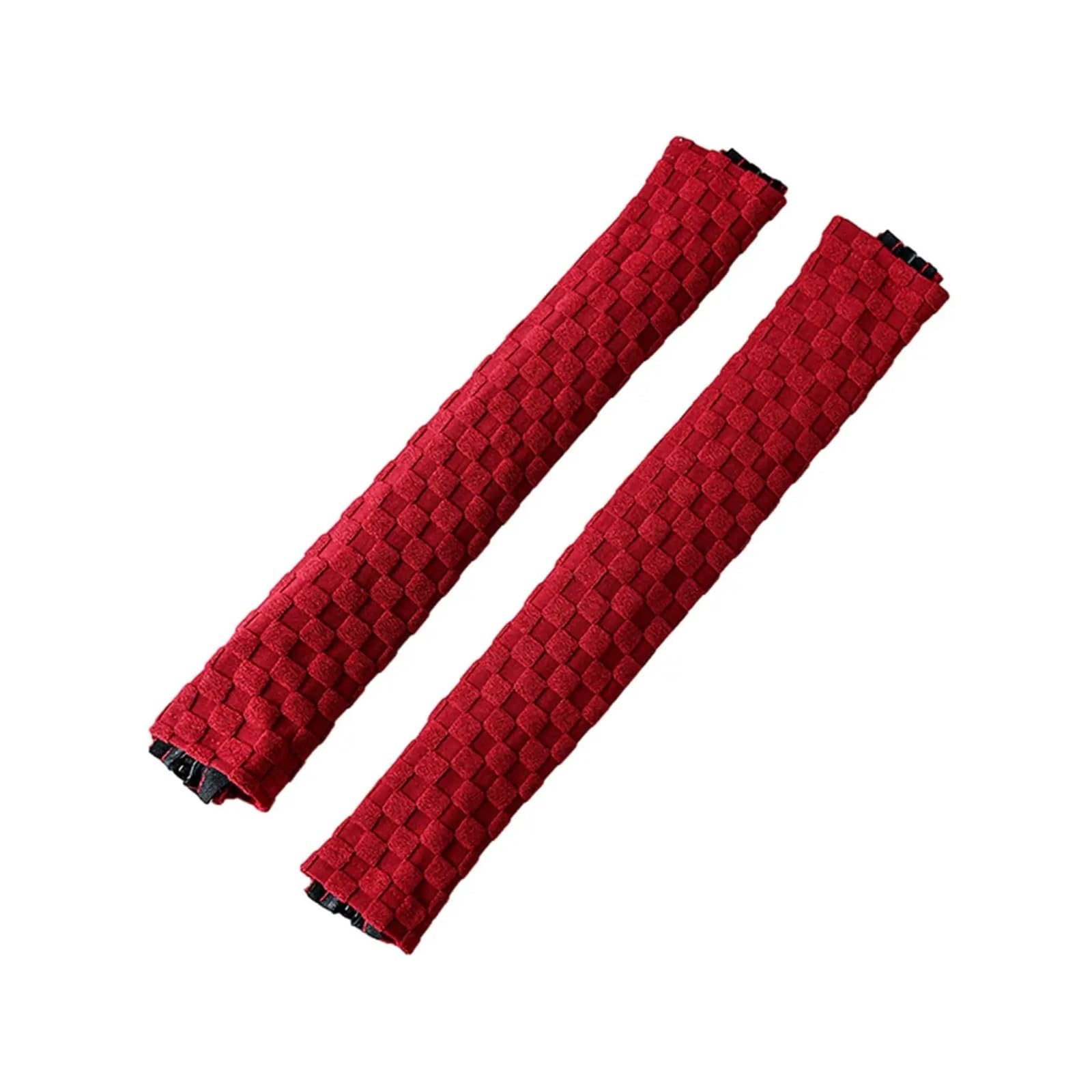 ENmrfvkz Office Spandex Armrest Covers, 4 pcs Chair Armrest Covers With Zipper For Office Desk Gaming Multicolor(Red)