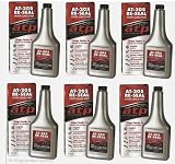 ATP AT-205 Re-Seal Stops Leaks Fast, Professional Strength Sealant for Engine Transmission Power Steering, 8 Ounce, 6 Pack