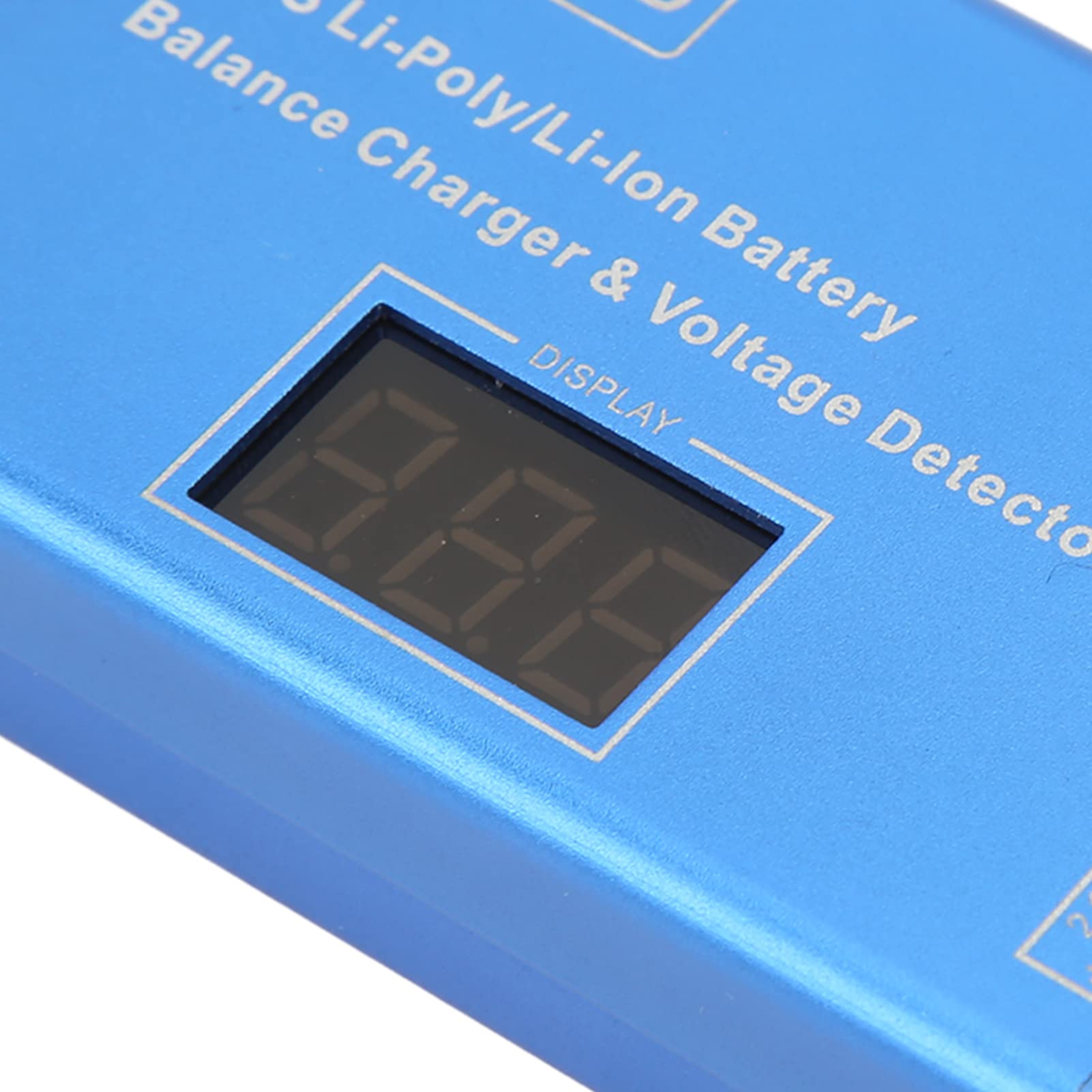 Caricatore per bilanciamento RC, 2S 3S 4S 25W ad alta precisione Lipo carica batterie display tensione RC Balance Charger Protezioni multiple per modello di caricabatterie per aeroplano (spina