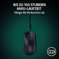 Razer DeathAdder V4 Pro Wireless Gamer Egér 56g Ultralight 45K Sensor - black, DeathAdder V4 Pro 8