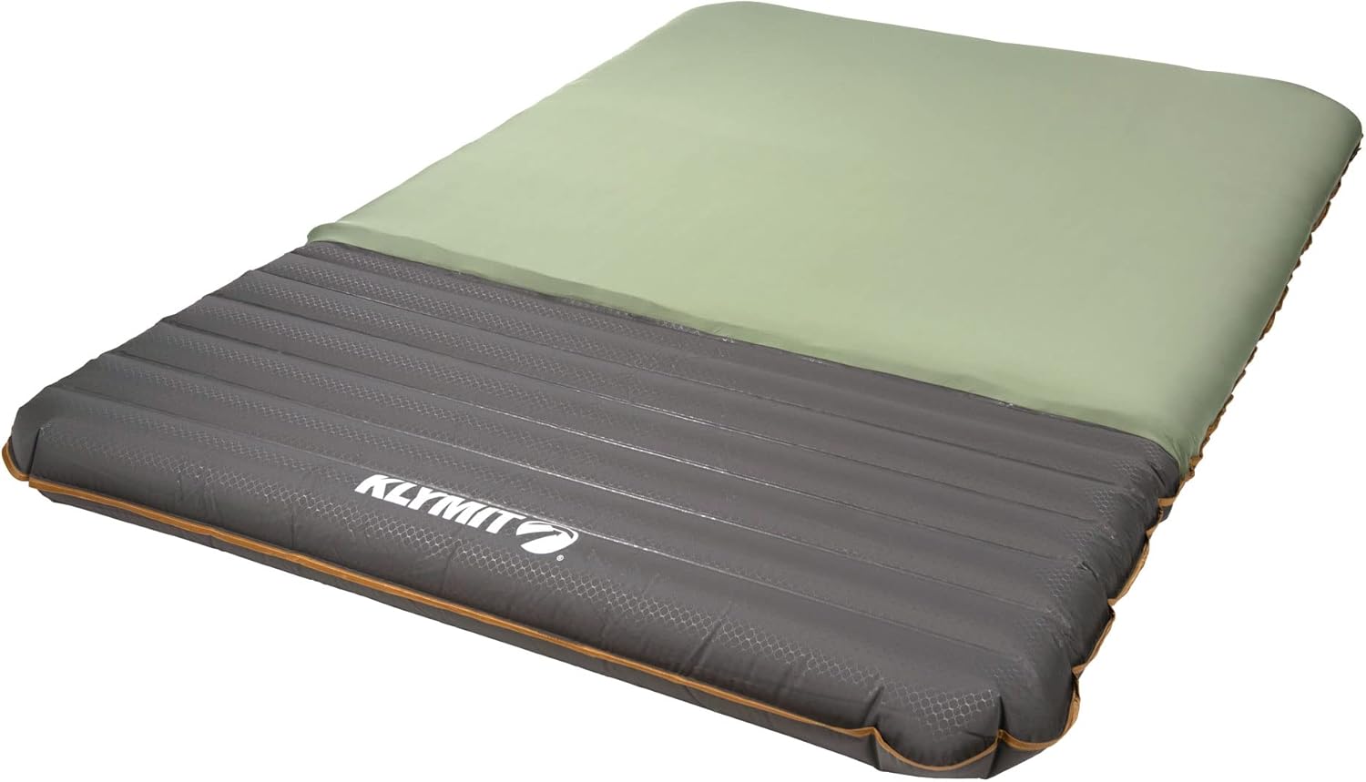 Klymit Klymaloft Lofted Hiking and Backpacking Air Bed, Inflatable Sleeping Pad for Camping with Memory Foam,Green Extra Large (78 x 29 in) Sleeping Pad