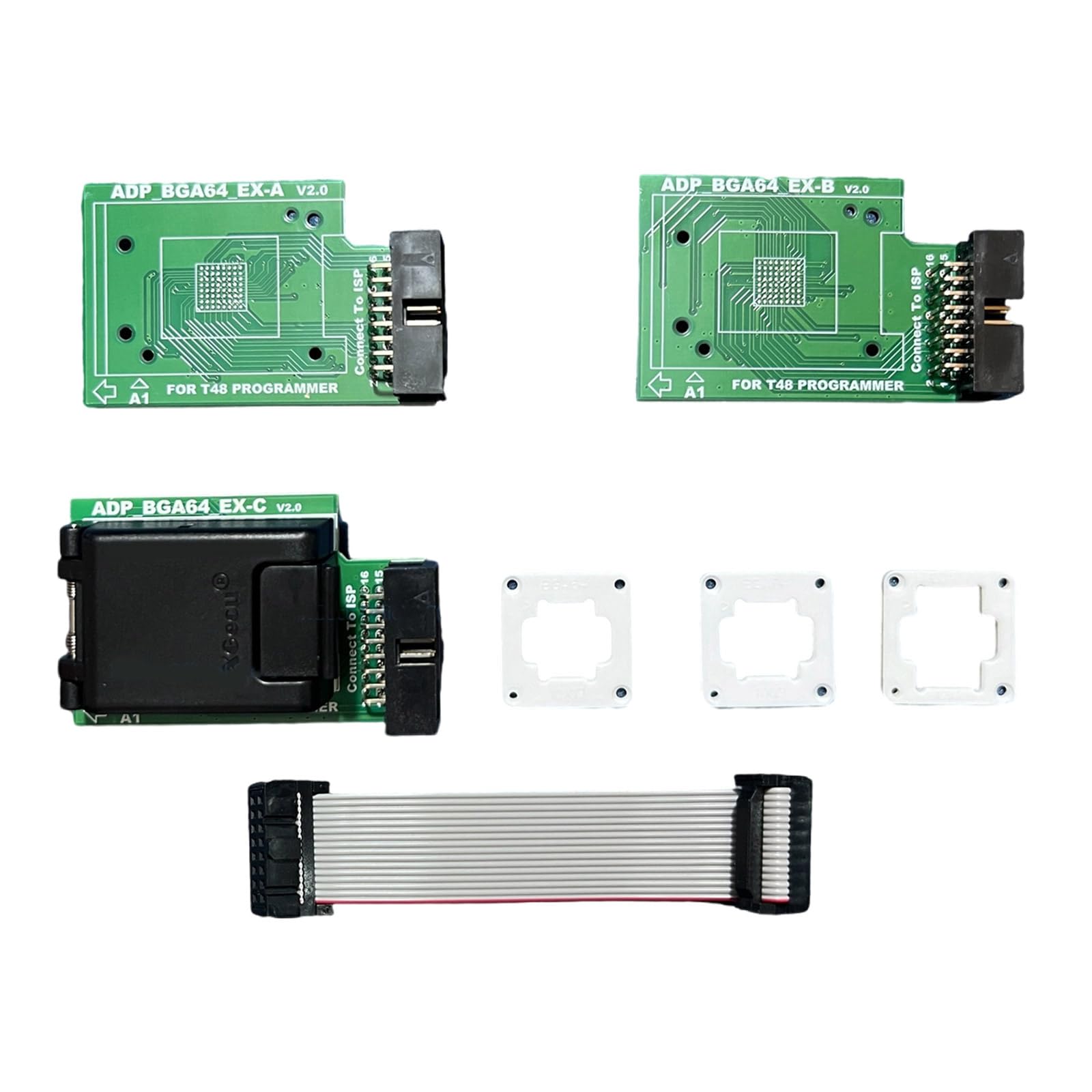 Preciso BGA64 Chip Programmatore Adattatore Per T48 Modelli Programmatori Alta Durabilità Per Uso Tecnico