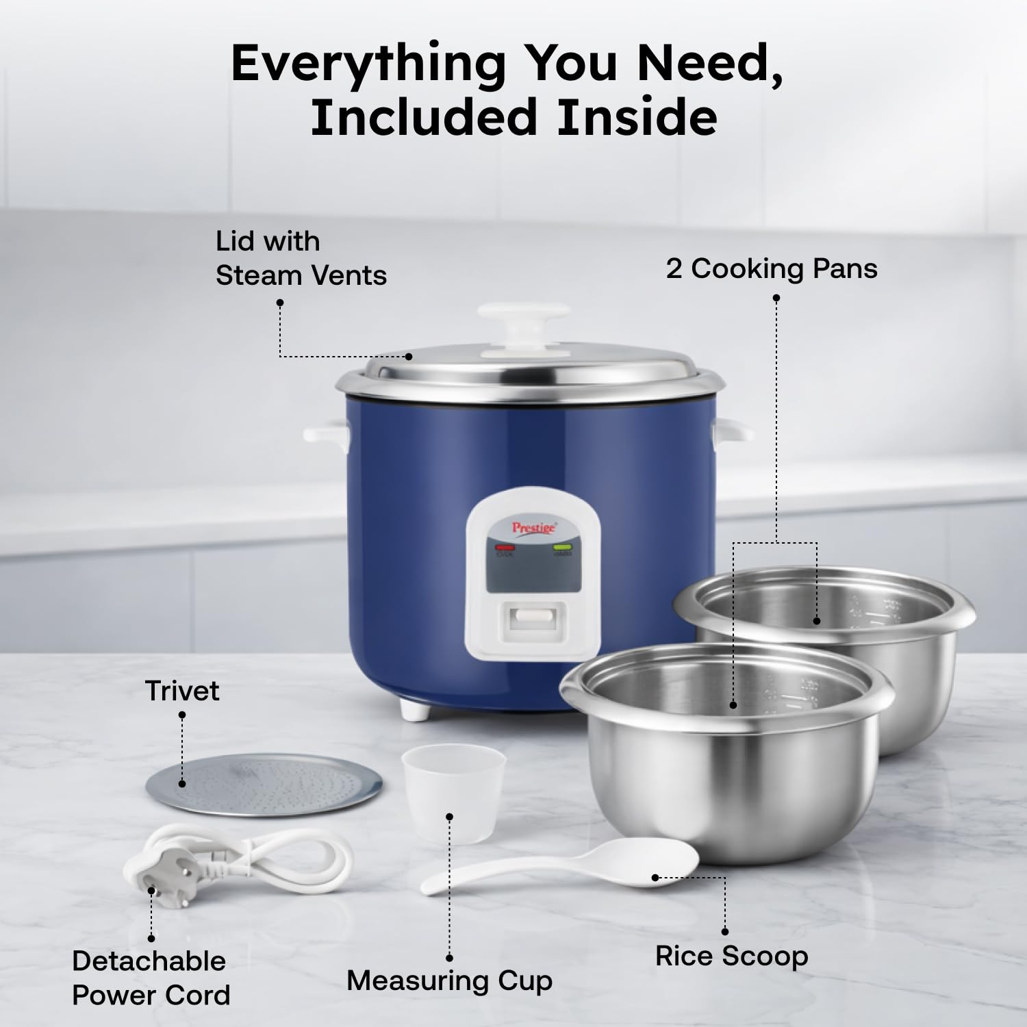 Prestige Cute Rice Cooker Set - 2 Units! -9