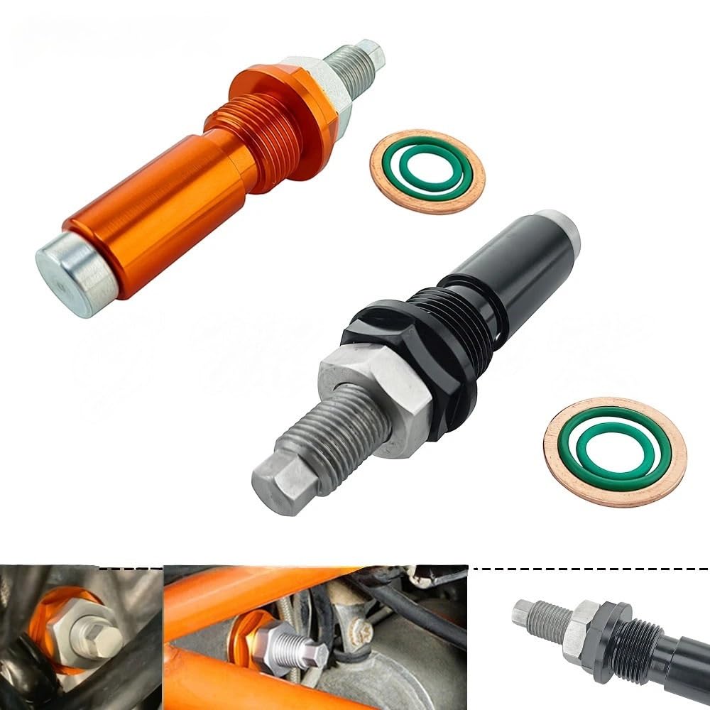 Ajusteur de Chaîne Convient pour 690 Convient pour Duke 2008-2017 Convient pour SMC 2008-2011 Convient pour Enduro R tendeur chaîne de came de distribution Tendeur de Chaîne de Réglage de | ORANGE